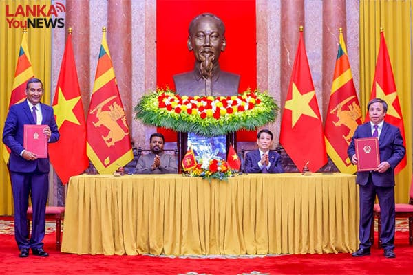 ශ්‍රී ලංකාව හා වියට්නාමය අතර  අවබෝධතා ගිවිසුම් 4 ක් 